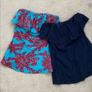 Lily Pulitzer Strapless tops
